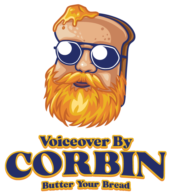 Corbin Connell Voice Over Talent Branding Logo Corbin Connell Voice Over Talent Branding Logo